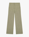 Crinkle Cotton Straight Legs Trousers - GAUCHERE