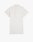 Off White Cotton Poplin Shirt Dress - GAUCHERE - Spring 24