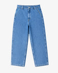 Blue Stone Mid Waist Denim Pants GAUCHERE