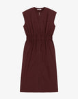 Sleeveless Cotton Dress With Elasticated Waist - GAUCHERE