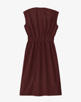 Sleeveless Cotton Dress With Elasticated Waist - GAUCHERE