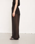 Straight Leg Silk Trousers - GAUCHERE