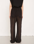 Straight Leg Silk Trousers - GAUCHERE