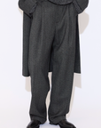 GAUCHERE Tailored Pants In Chiné Wool