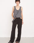 Gauchere Paris - Black Trousers Pocket Cutout