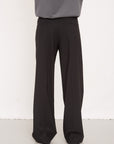 Gauchere Paris - Black Trousers Pocket Cutout