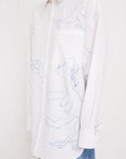 CAMILLE HENROT ARTWORK SHIRT - GAUCHERE