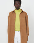 Pull Col Roulé Citron