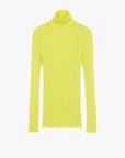 Pull Col Roulé Citron
