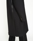 GAUCHERE Oversized Felt Wool Coat With Zippers