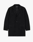 Black Denim Classic Blazer - GAUCHERE