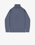Blue Merino Wool Turtleneck Sweater - GAUCHERE