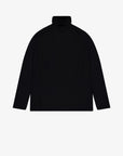 Black Merino Wool Turtleneck Sweater - GAUCHERE