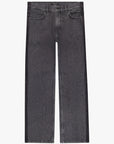 Black Stone Wash Denim Pants - GAUCHERE