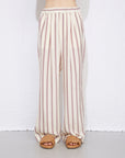 Striped Wide Leg Trousers - GAUCHERE