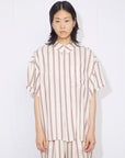 GAUCHERE - Fluid Striped Short Sleeves Shirt