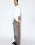 Greige Mid-Waist Denim Pants GAUCHERE