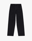 Seam Detail Black Denim Pants - GAUCHERE