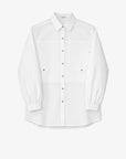 Coton Shirt With Elasticated Cuffs - GAUCHERE