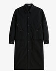 GAUCHERE Long Technical Canvas Coat