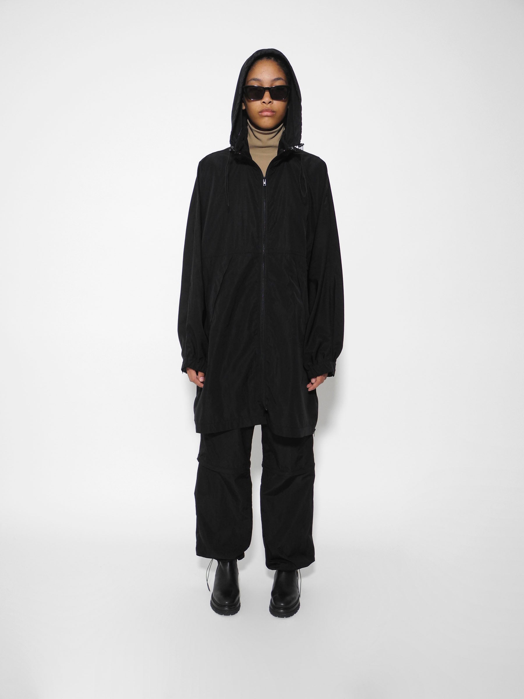 Oversized Technical Nylon Parka - GAUCHERE