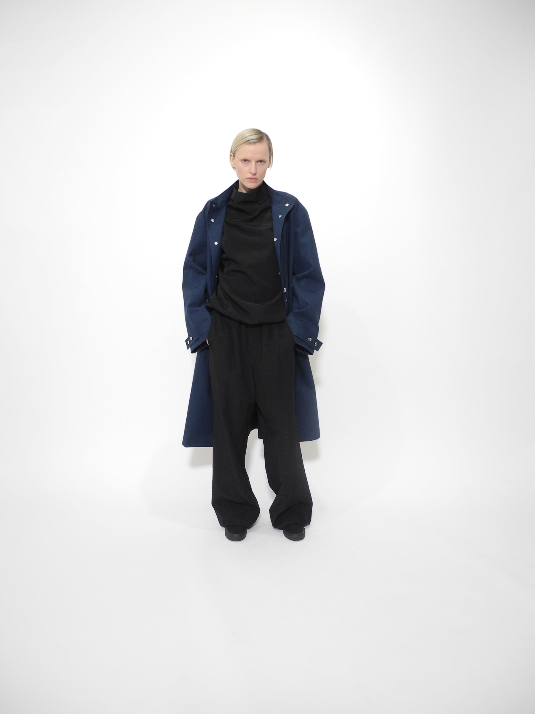 Technical Cotton Long Coat - GAUCHERE