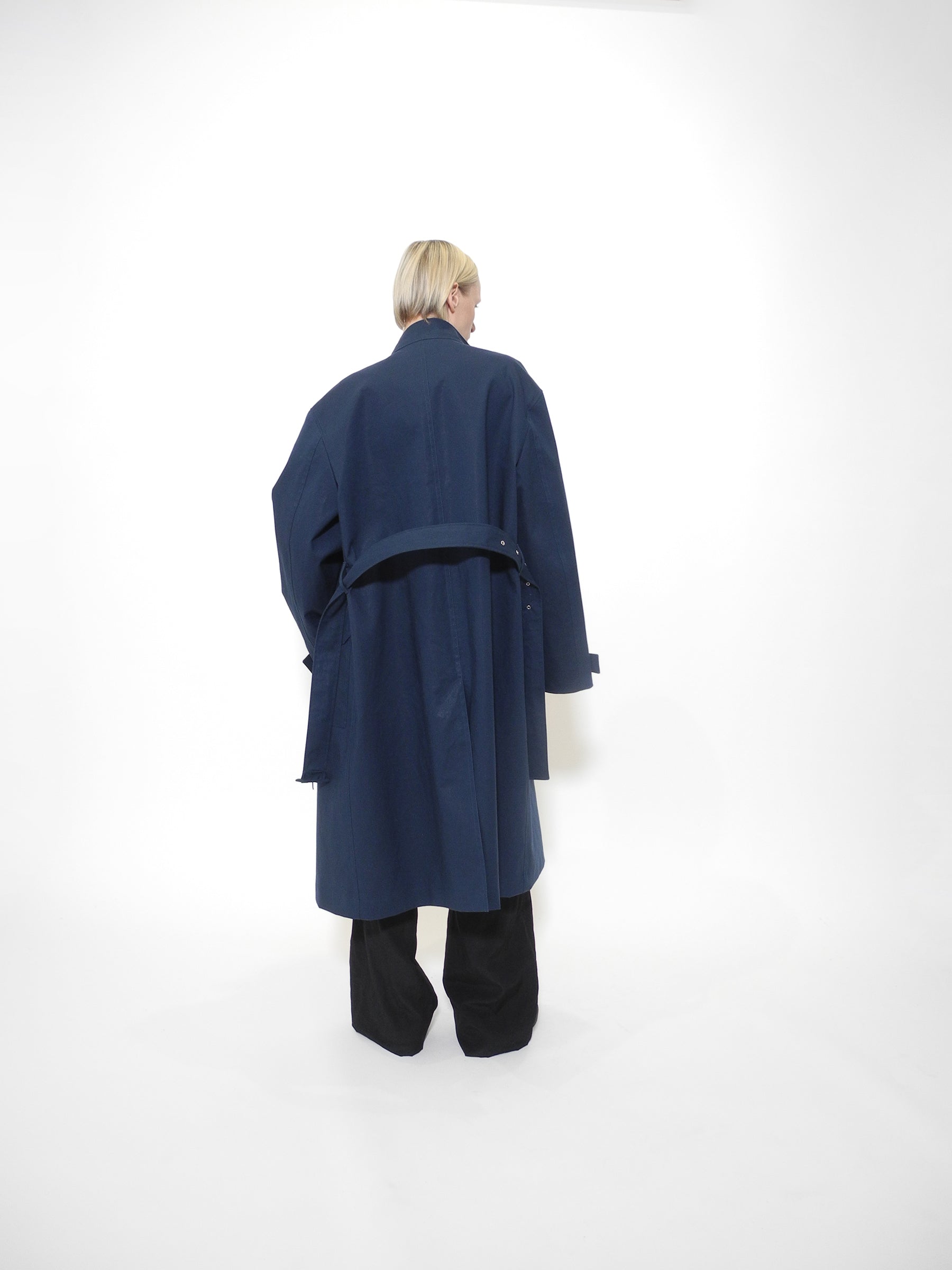 Technical Cotton Long Coat - GAUCHERE