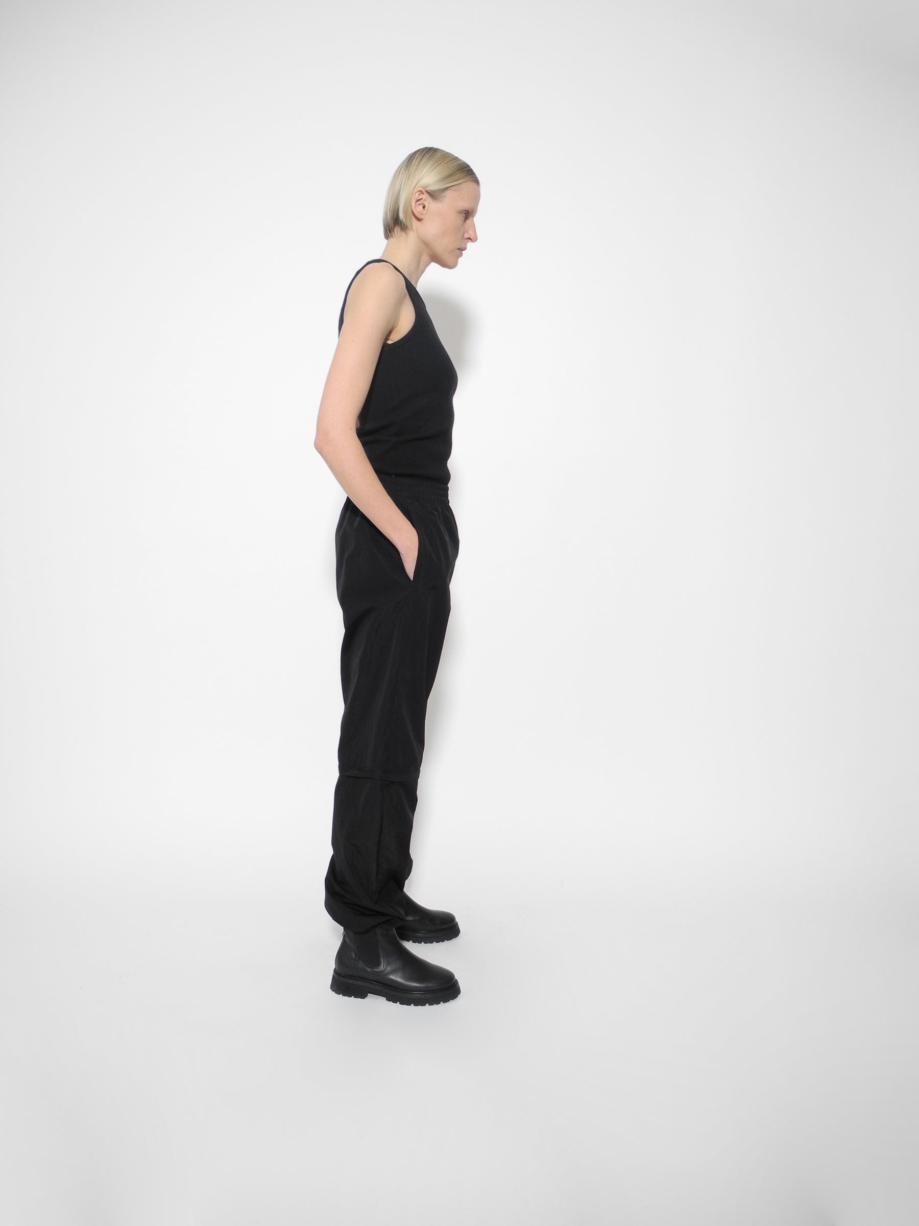 Technical Nylon Wide Leg Pants - GAUCHERE