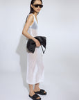 Fishnet Midi Knitted Skirt