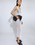 Fishnet Midi Knitted Skirt