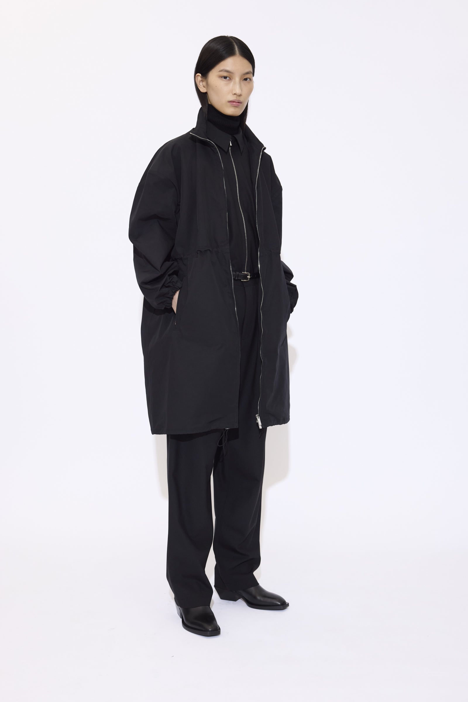 Zipped Parka In Water Repellent Nylon - GAUCHERE