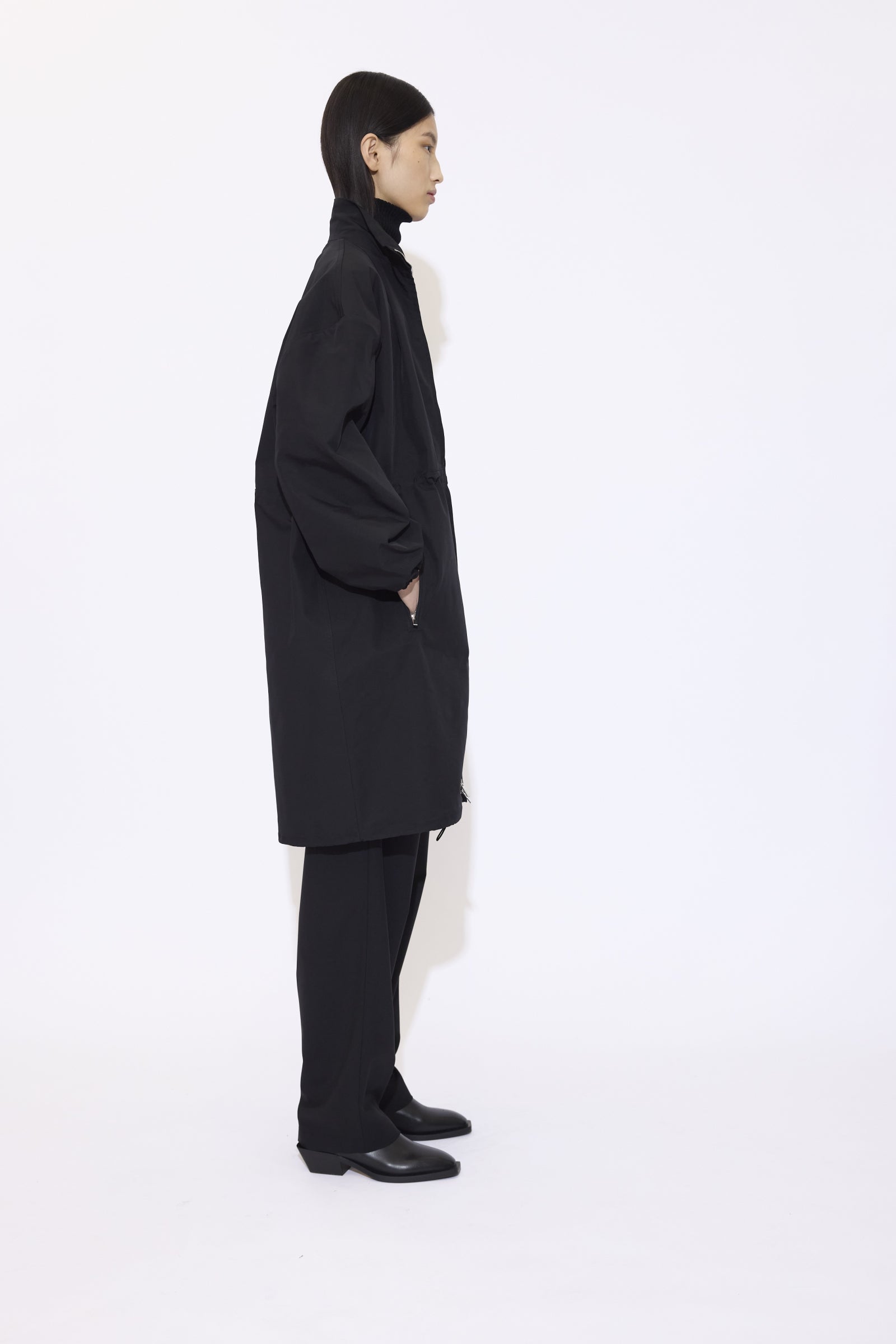 Zipped Parka In Water Repellent Nylon - GAUCHERE