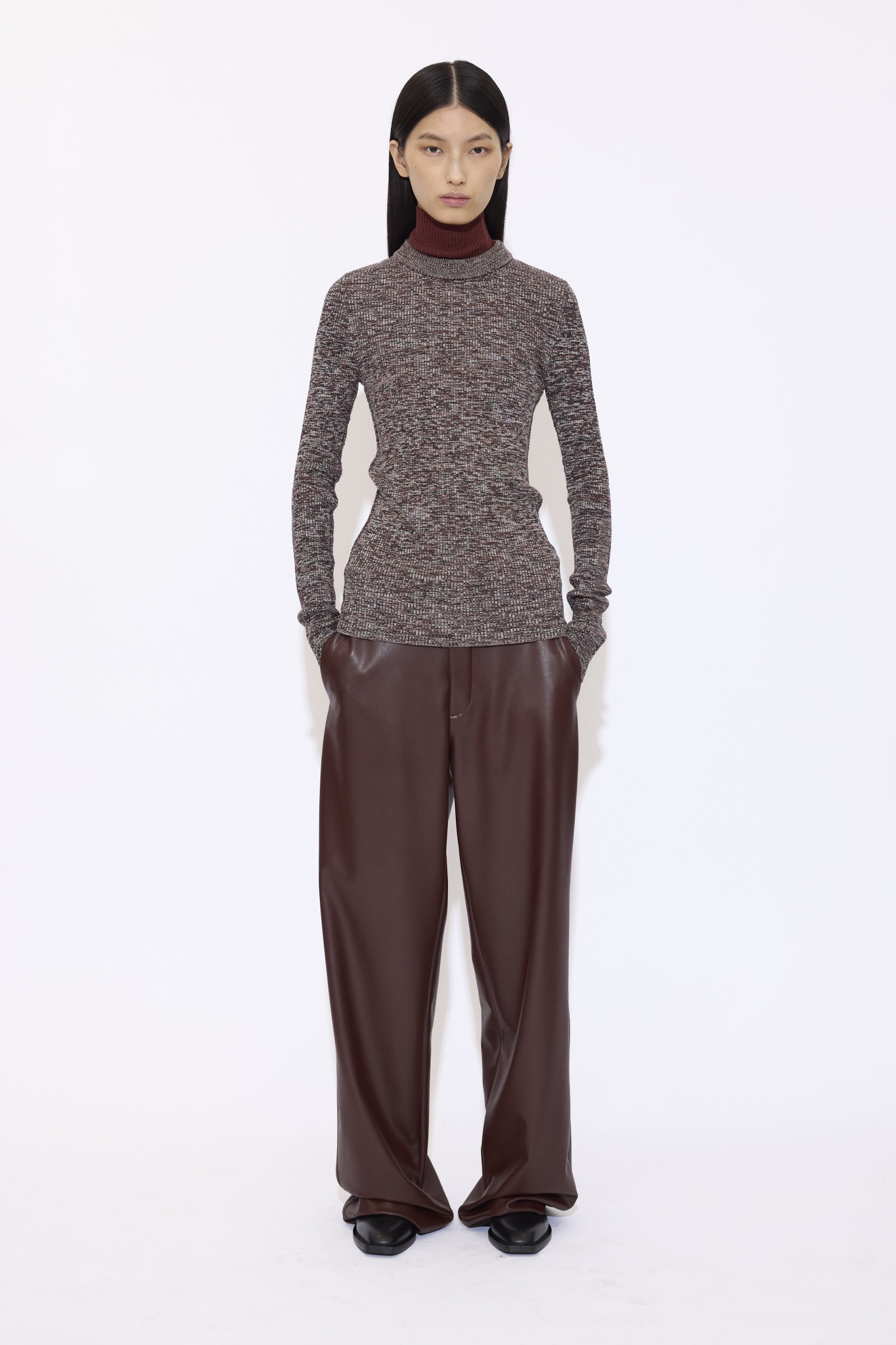 Classic Faux Leather Pants - GAUCHERE