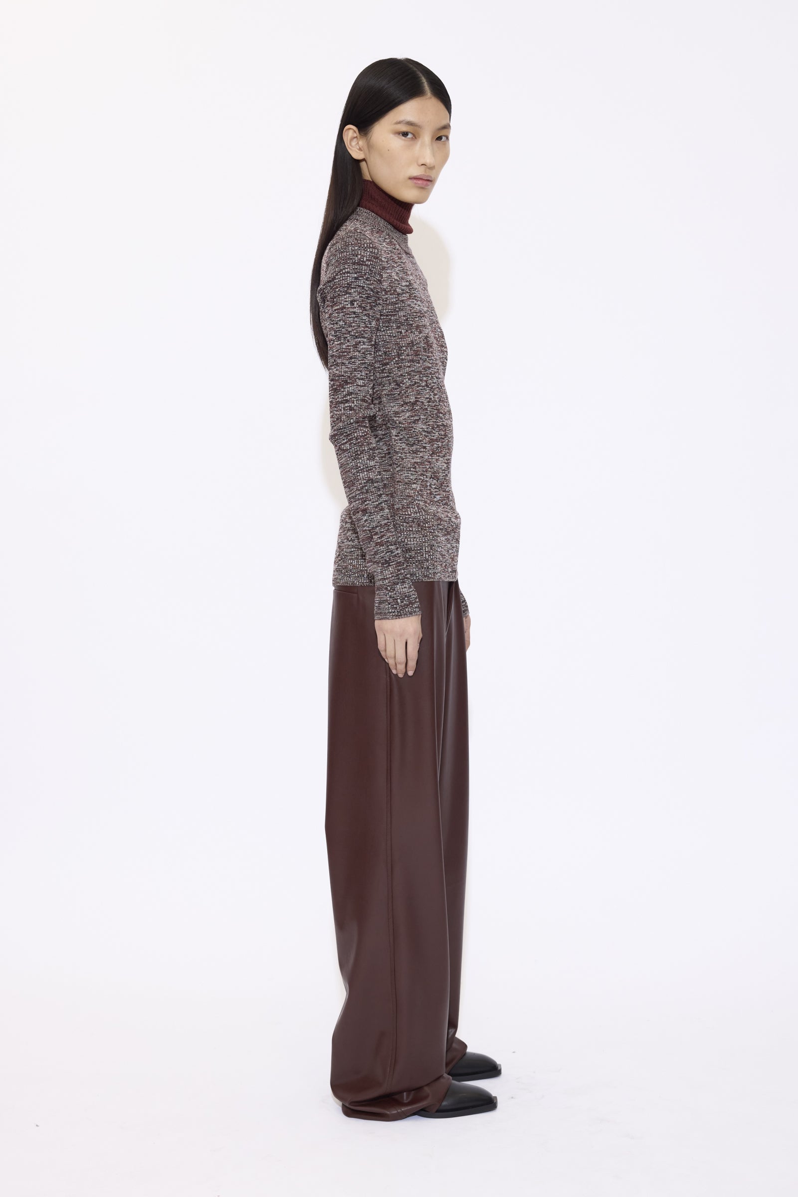 Classic Faux Leather Pants - GAUCHERE
