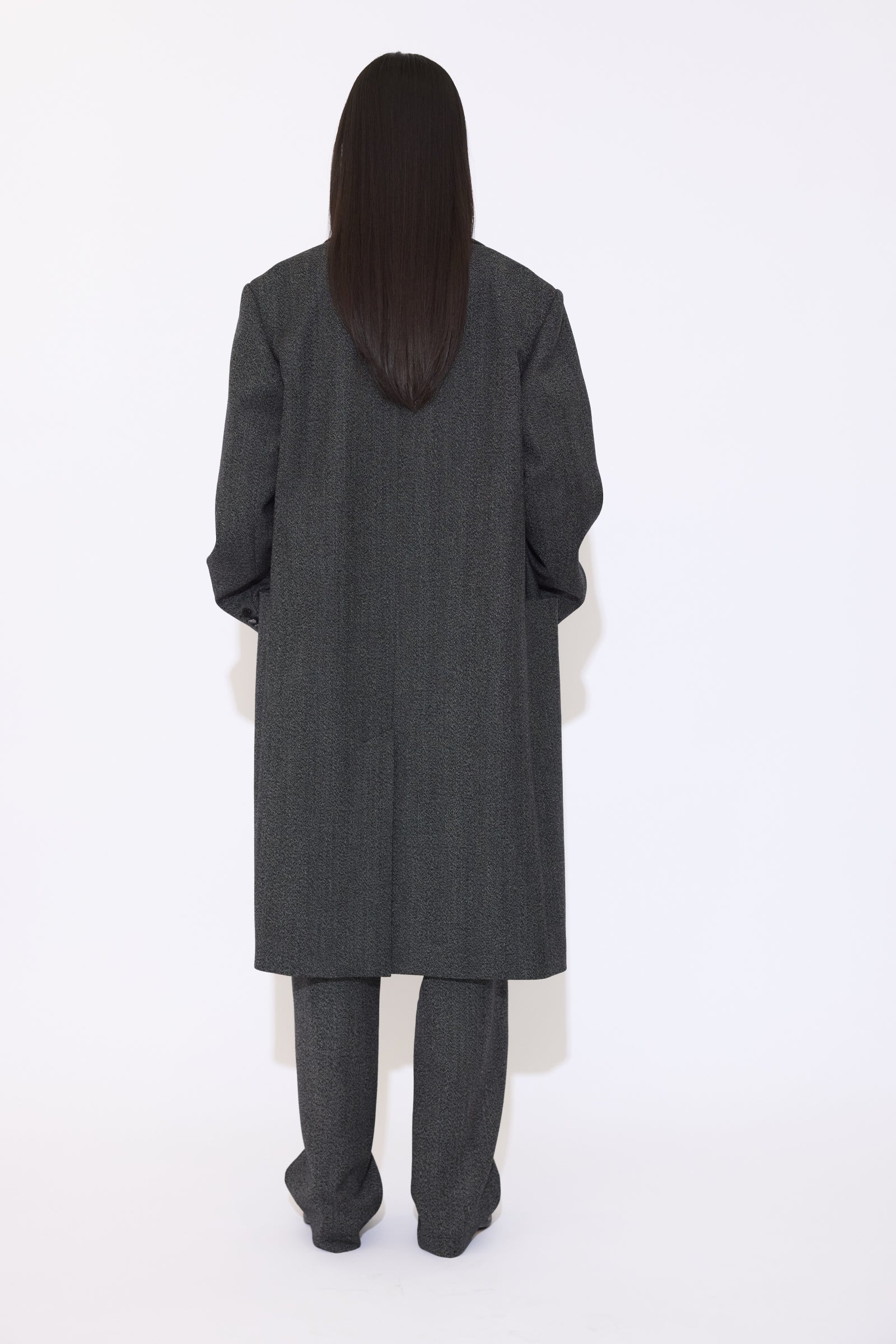 GAUCHERE Tailored Pants In Chiné Wool
