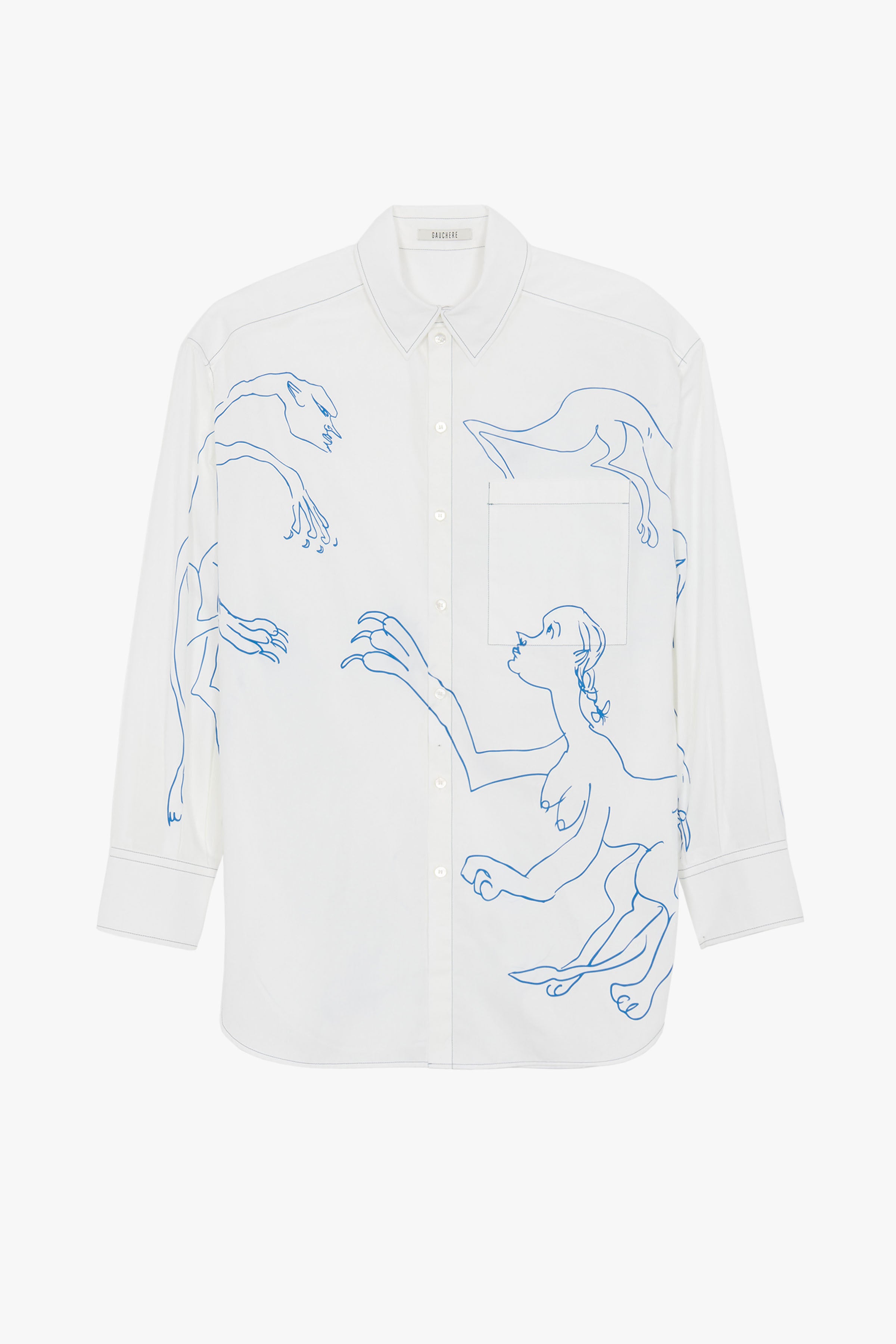 GAUCHERE 売れ筋商品|||ゴーシェール Tシャツ トップス レディース Tops White SHIRTS & TOPS – GAUCHERE
