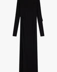 Jersey Highneck Long Dress