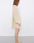 Oversized Knit Cardigan - Gauchere