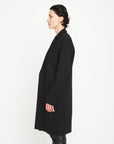 GAUCHERE Wool Tailored Coat Raw Edges